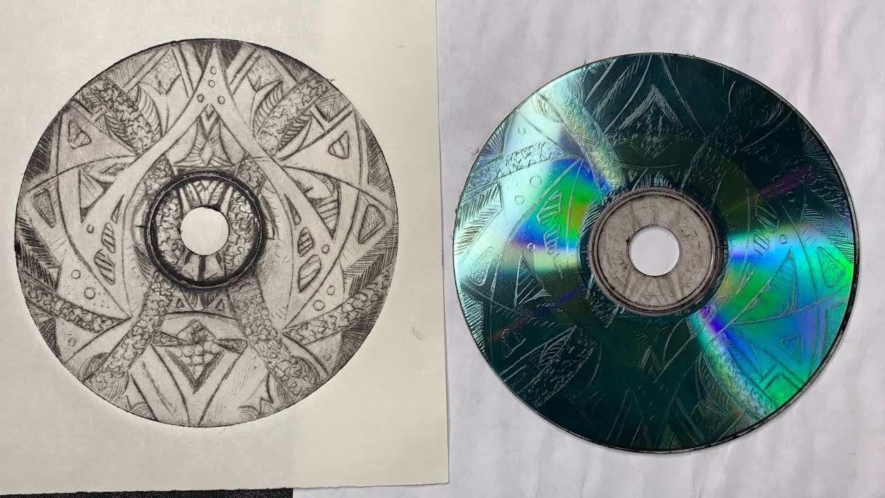 Demo -  Printing a CD drypoint design