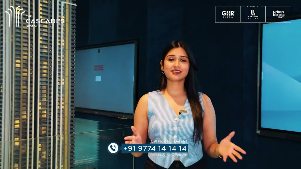 The Cascades Neopolis Miniature | Ultra-Luxury 63-Storey Iconic Skyscraper in Kokapet, Hyderabad