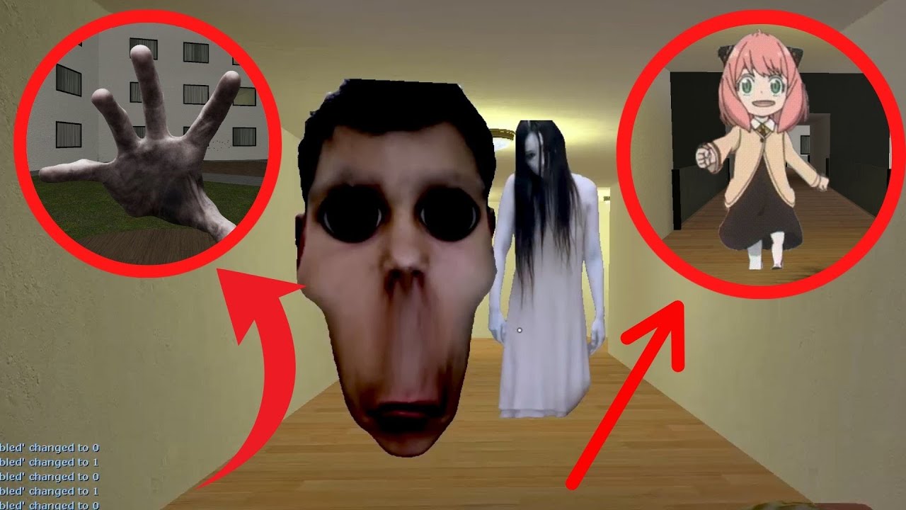 I Turned Around and Saw TWO Nextbots in the Hallway&hellip; I&rsquo;m Done 😱 (GMod)