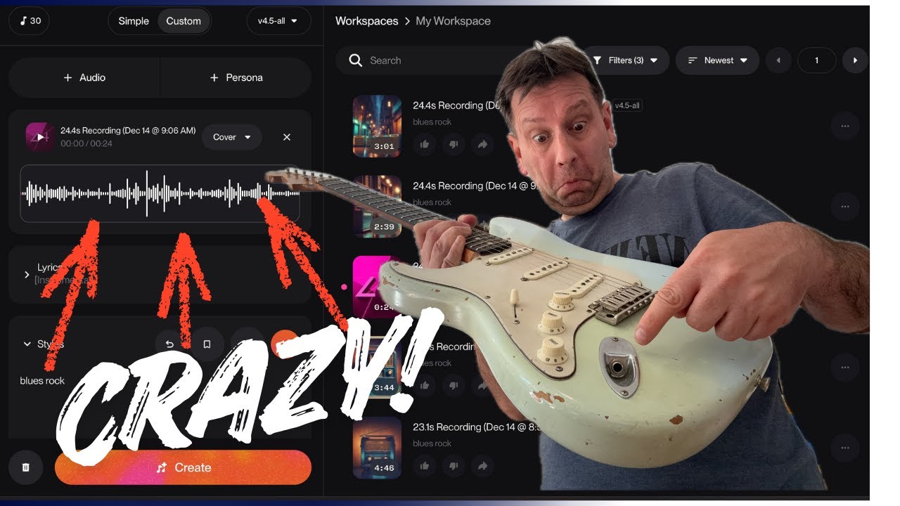 What Can Suno Do With My Unplugged Guitar Solo?