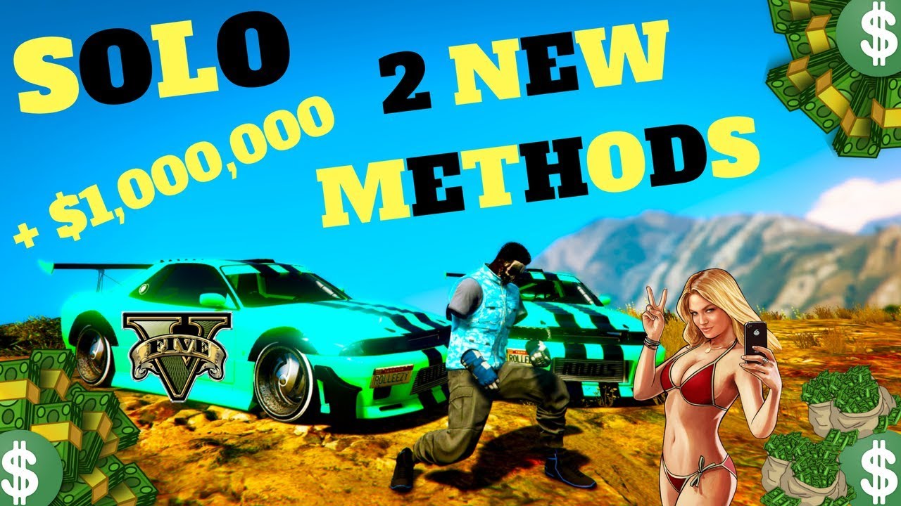 *SOLO*NO BOMBS*2 NEW WAYS TO HIT THE SOLO UNLIMITED MONEY GLITCH*CAR DUPLICATION GLITCH*GTA 5 ONLINE
