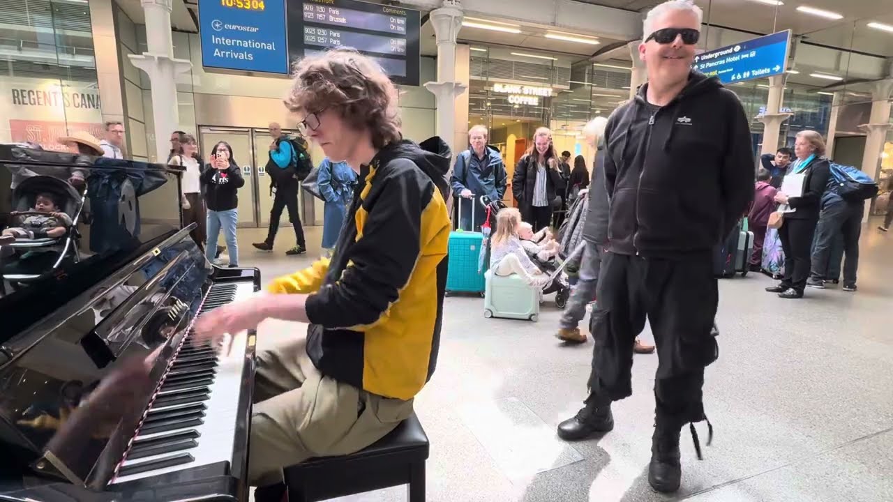 The Piano Was Wobbling During This One