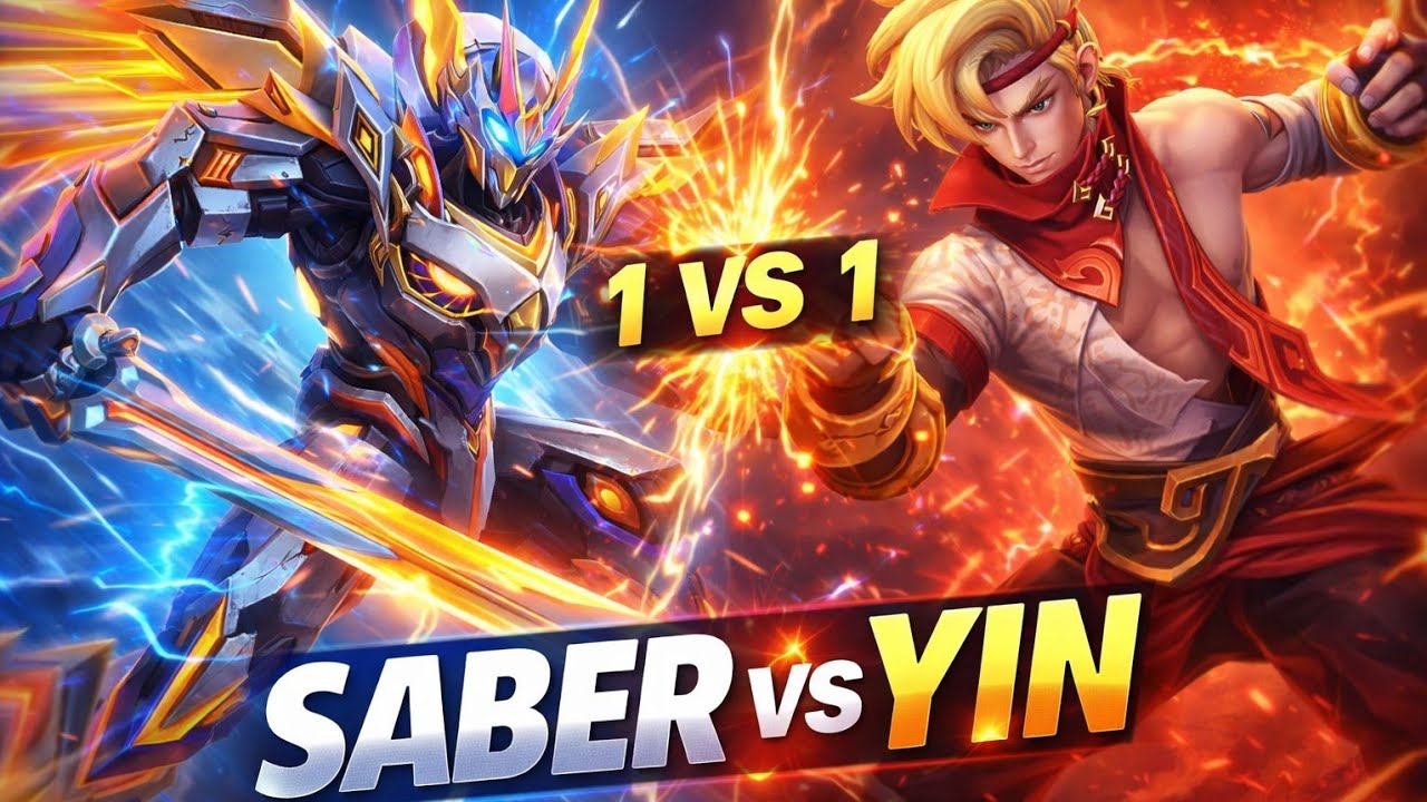 Mlbb exp gameplay - saber vs yin