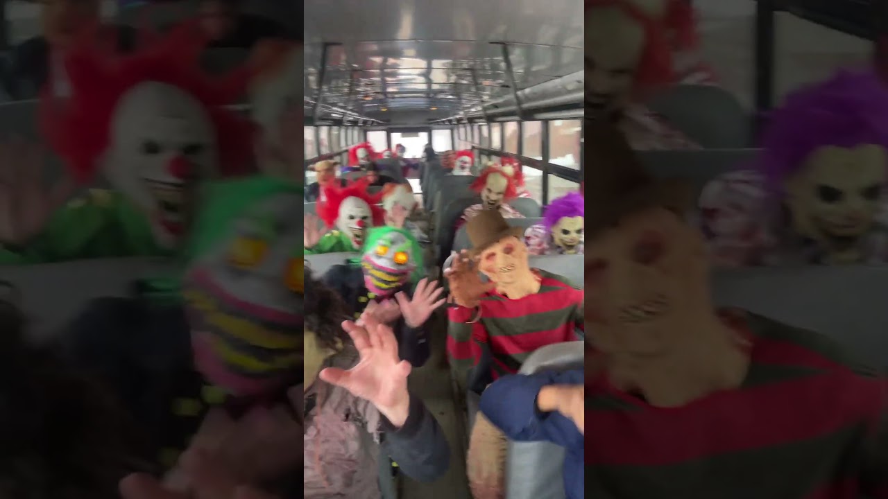 Если вы видите этот школьный автобус-монстр, БЕГИТЕ!!