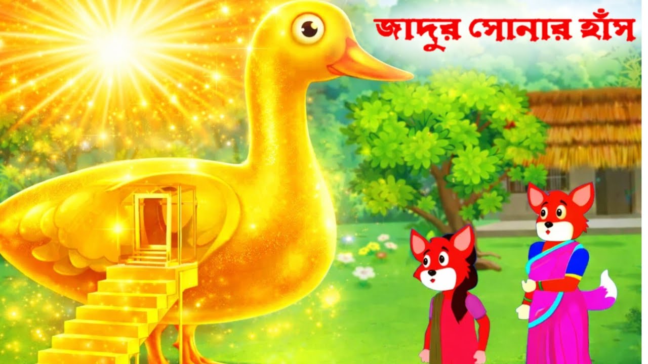 জাদুর সোনার হাঁস বাংলা কার্টুন 