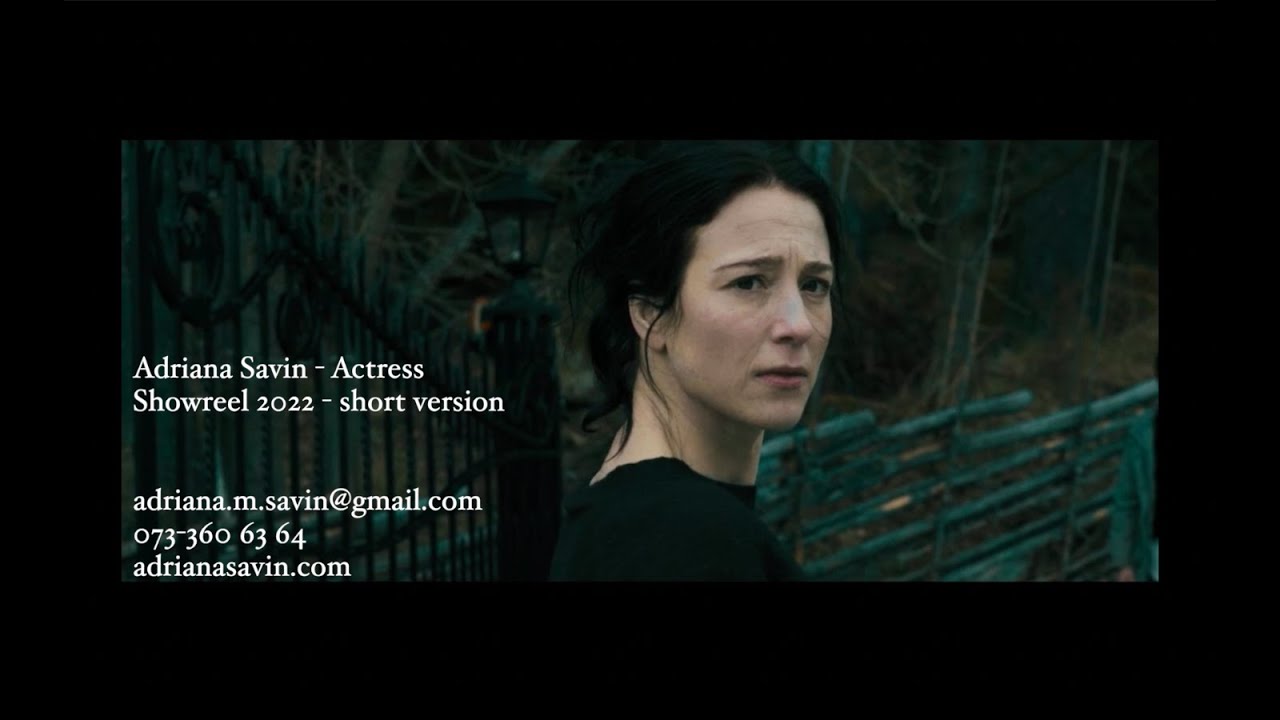 Adriana Savin Actress Showreel 2022 - Short version