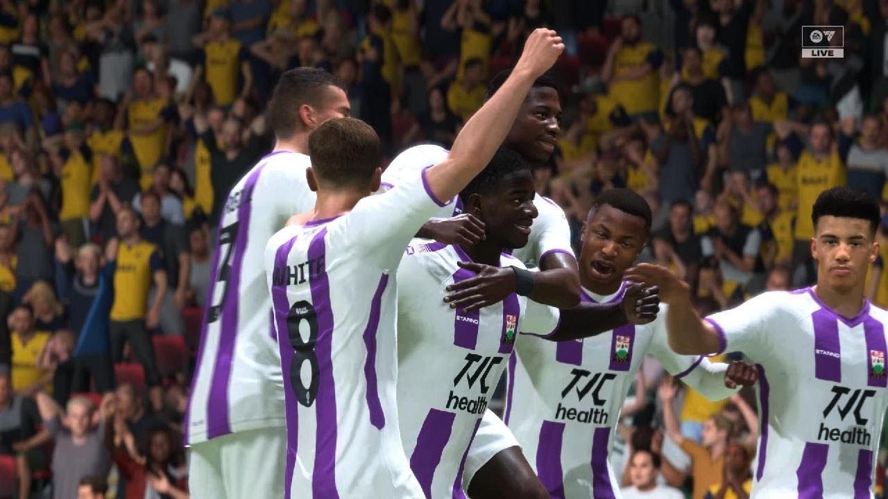 Odubeko grabs the first goal in League One Playoff Final