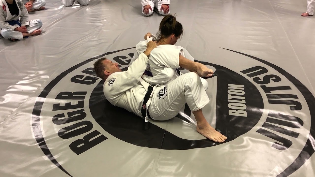 3. Omoplata finish via the Crucifix Position