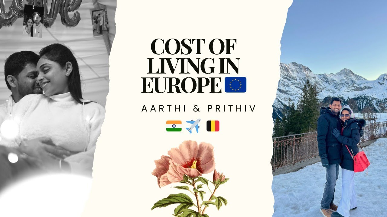 💶 Cost of Living in Belgium 🇧🇪 | Indian Couple in Ghent (2025)
