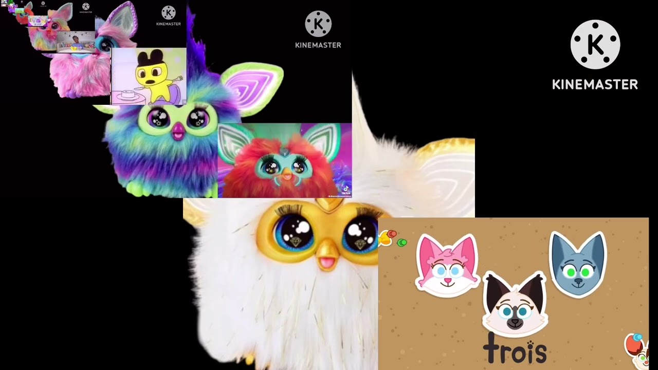 Preview 2 Funny All Furby 2023  Collection  / Cocobi toys play and learn