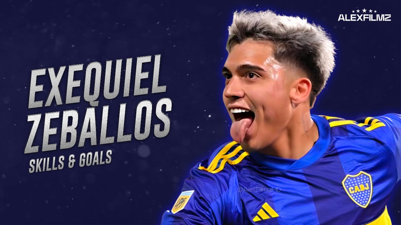 Exequiel Zeballos - Boca Juniors | Skills & Goals - HD