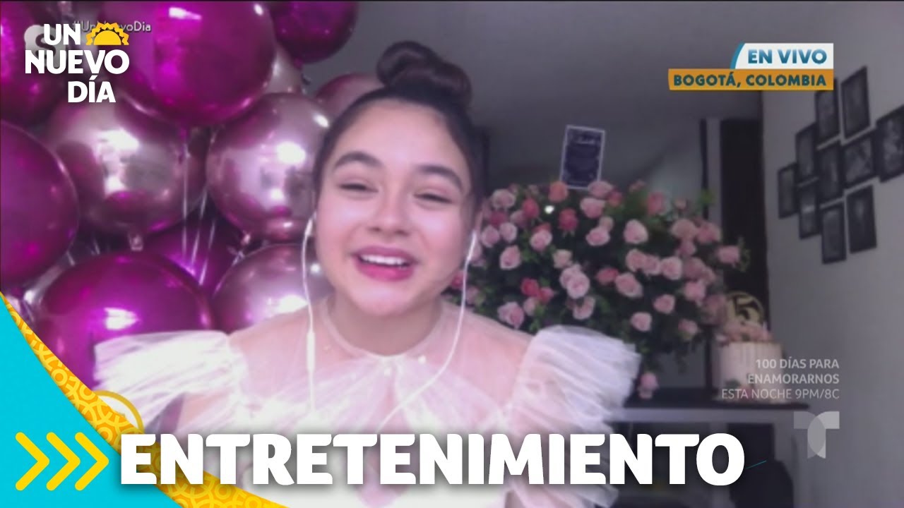 Isabella Sierra celebra sus quince años en casa | Un Nuevo Día | Telemundo