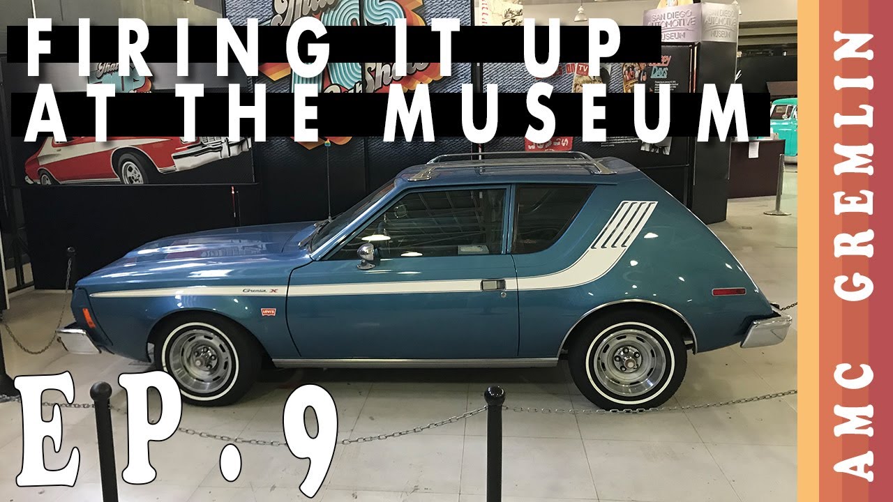 Firing It Up At The Museum: 1975 AMC Gremlin X Levi's Edition