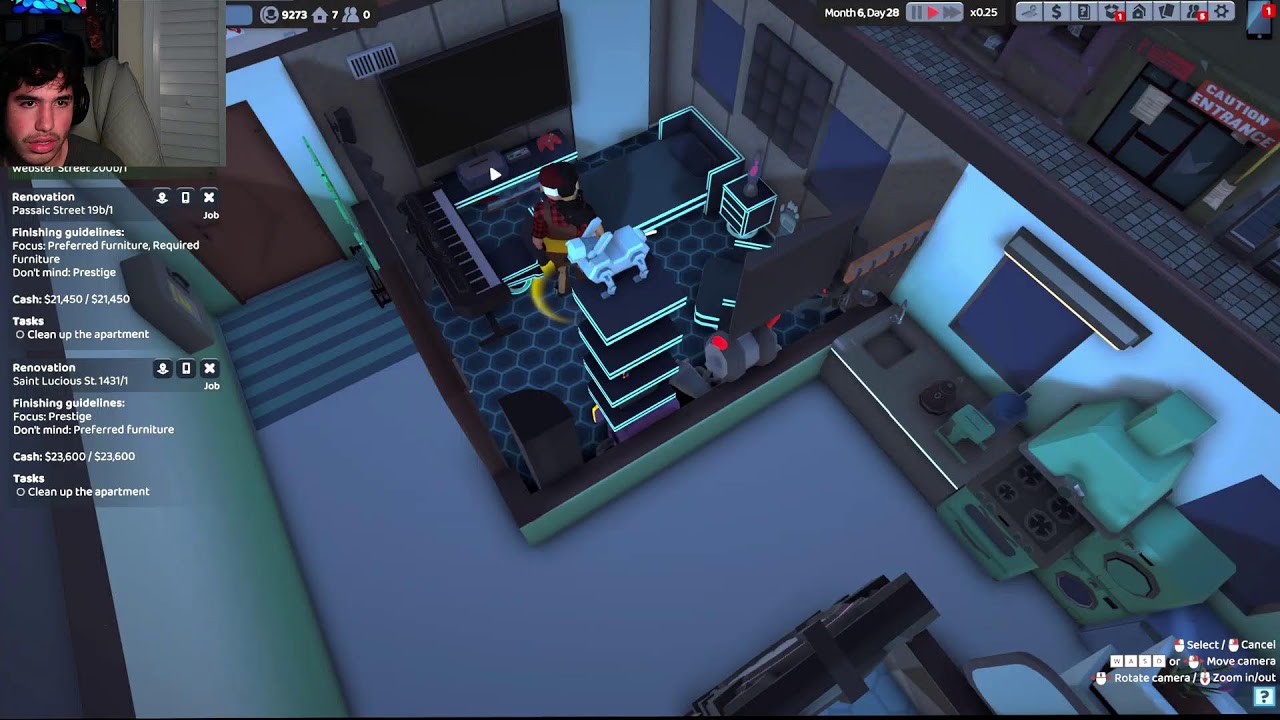 The Tenants Game Relaxing Gameplay