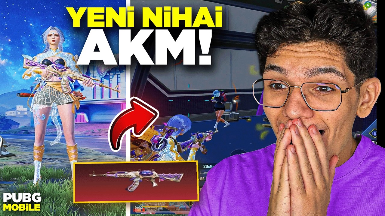 YENİ EN İNCE NİHAİ SET VE 8 SEVİYELİ AKM GELDİ! - PUBG MOBİLE