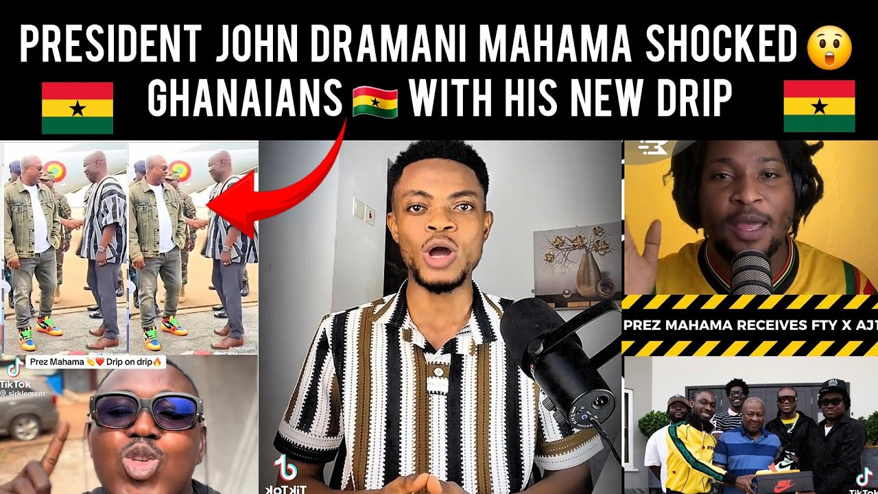 Президент Ганы 🇬🇭 Джон Драмани Махама сейчас в тренде в связи с этим...