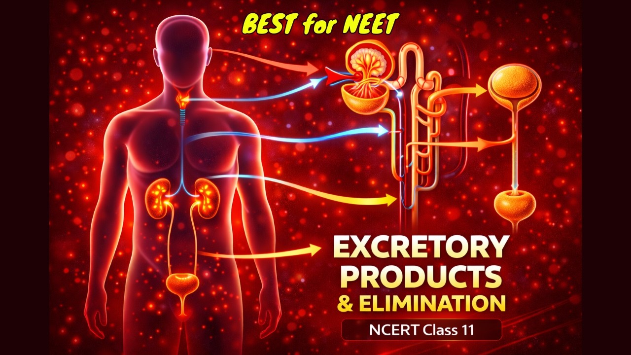 Excretory Products and Their Elimination | 3d Animated | NCERT Class 11 Biology | BEST FOR NEET