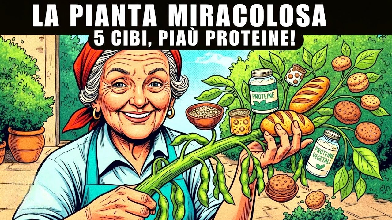 Questa Pianta Ha PIÙ PROTEINE Della Soia & Produce 5 ALIMENTI (Perché Nessuno Ne Parla..)