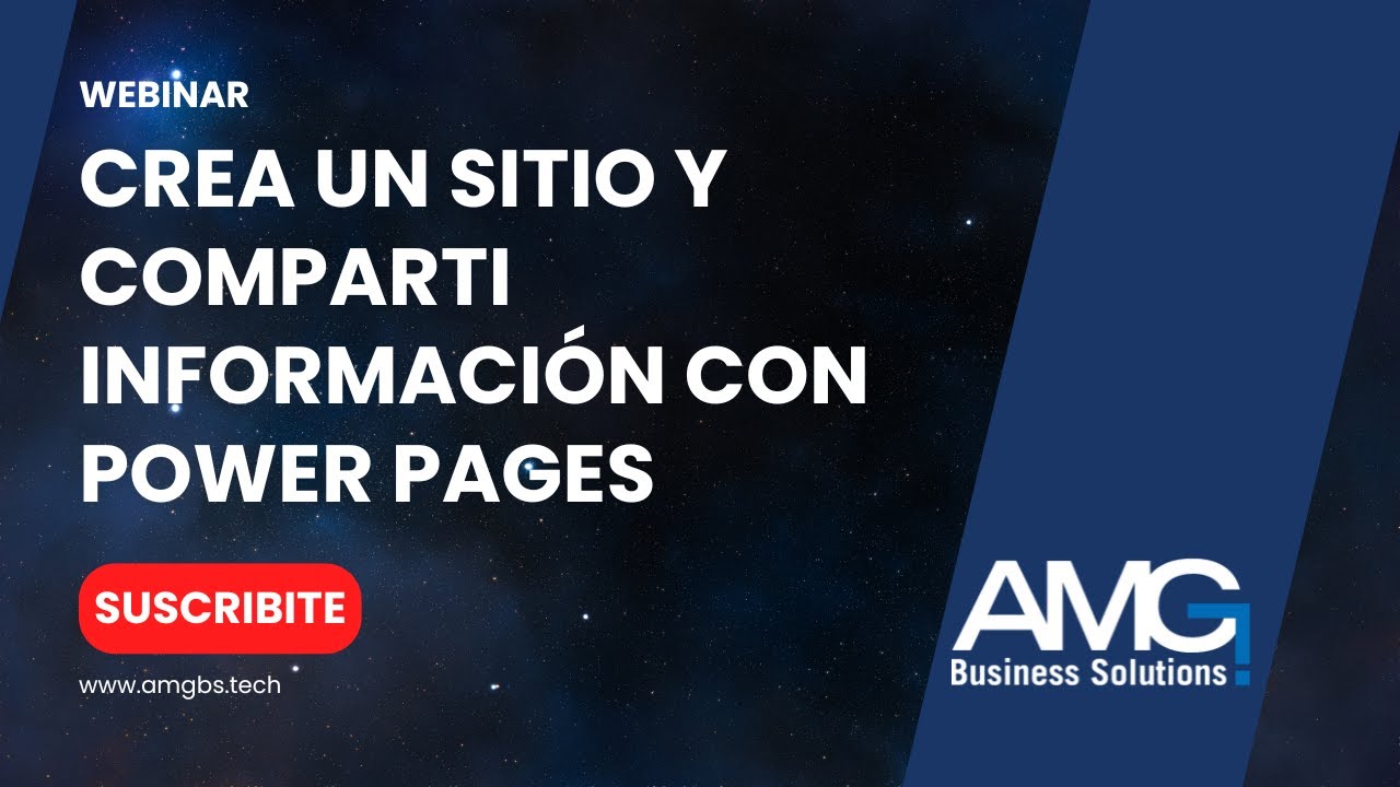 Crea un sitio y comparti información con Power Pages