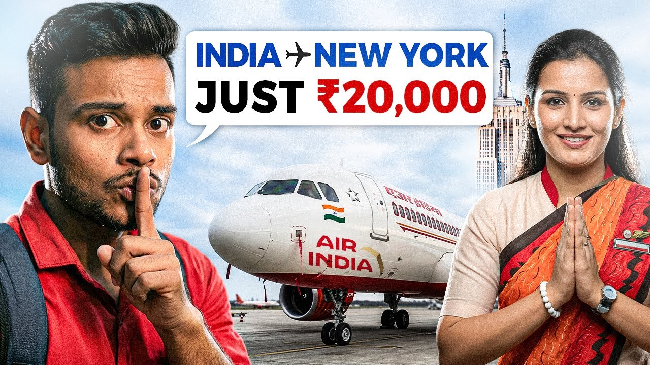 INDIA TO NEWYORK IN AIR INDIA
