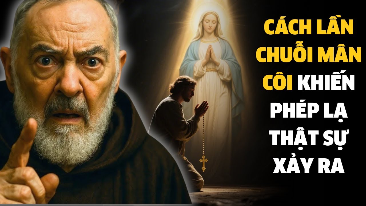 99% người Công giáo đang đọc Kinh Mân Côi sai cách – Cha Thánh Piô tiết lộ sự thật ai cũng giật mình