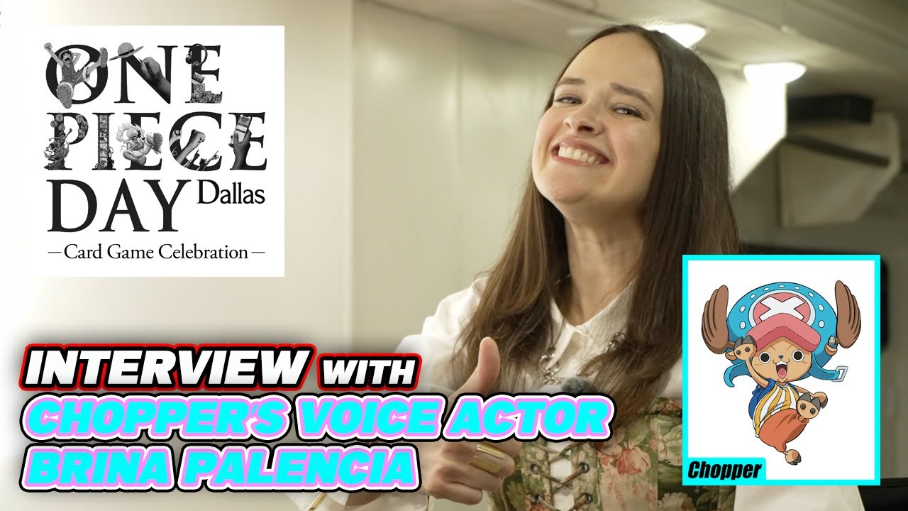 English voice of Chopper: Brina Palencia Interview