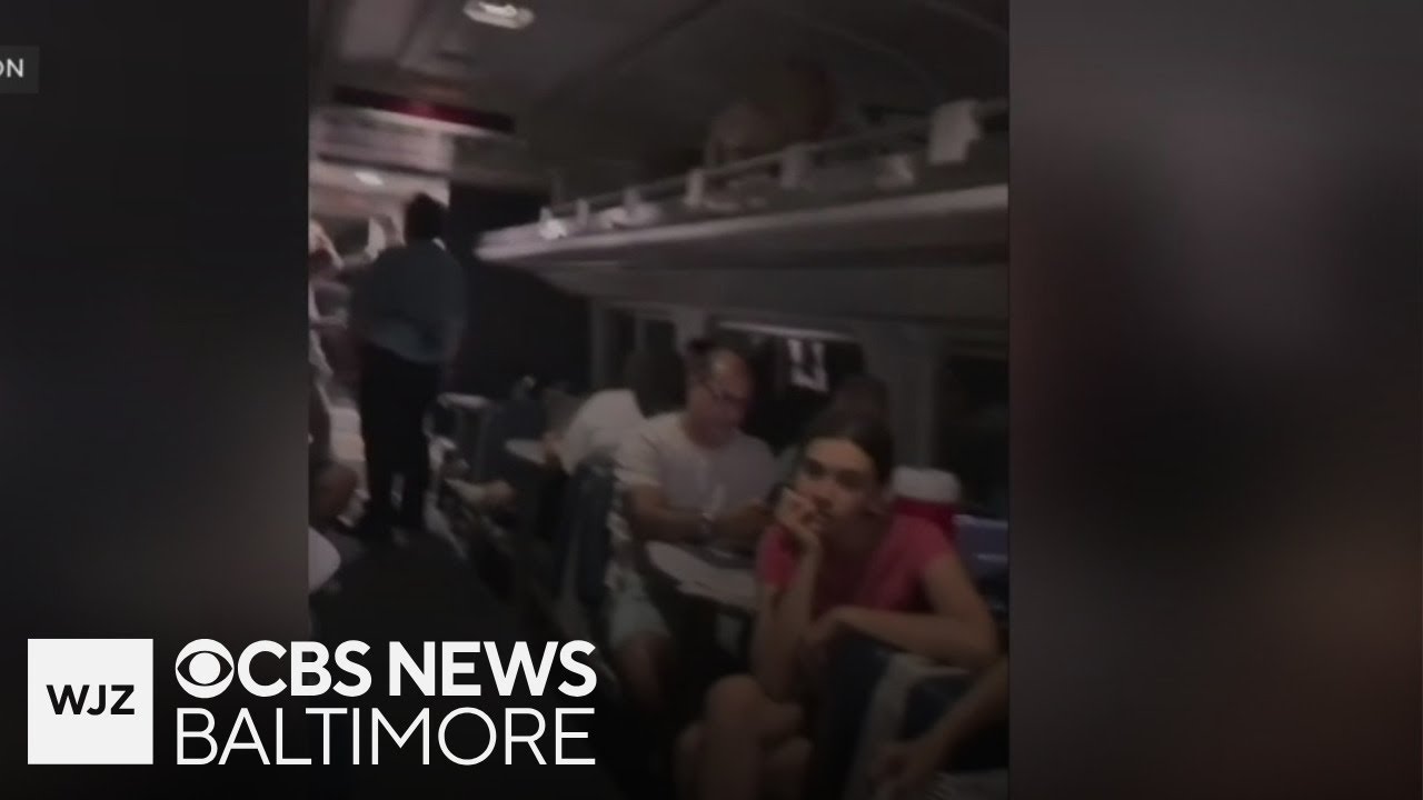 Dozens of Amtrak passengers safe after train stuck in tunnel near Baltimore during heat wave