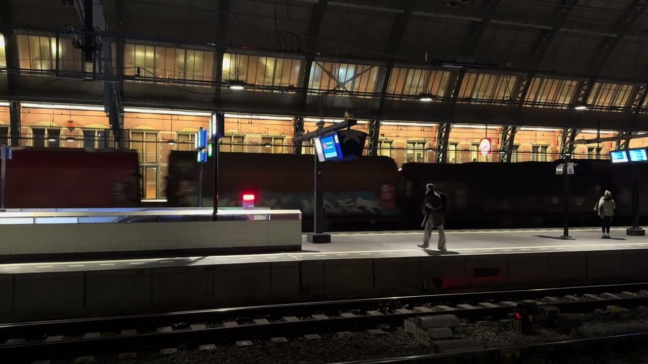 Amsterdam Central Longest Logistic Train