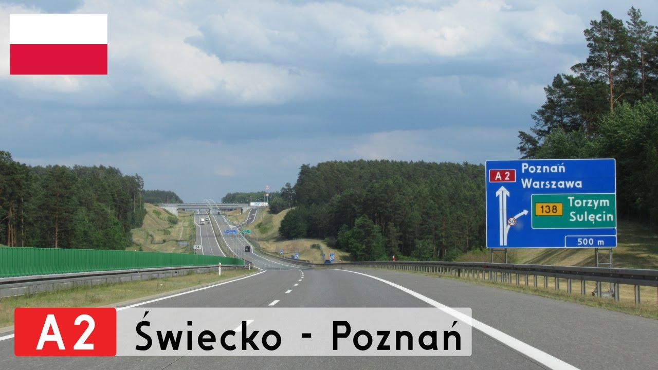 Poland: A2 Świecko → Poznań