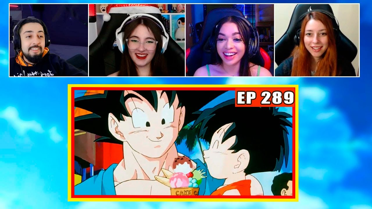 Pan Aparece Pela Primeira Vez | 4 Pessoas Reagindo | Dragon Ball Z - EP 289
