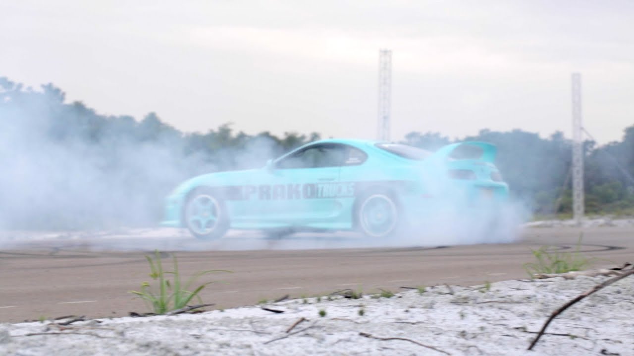 Prako Toyota Supra Test Drive on Motosur Track