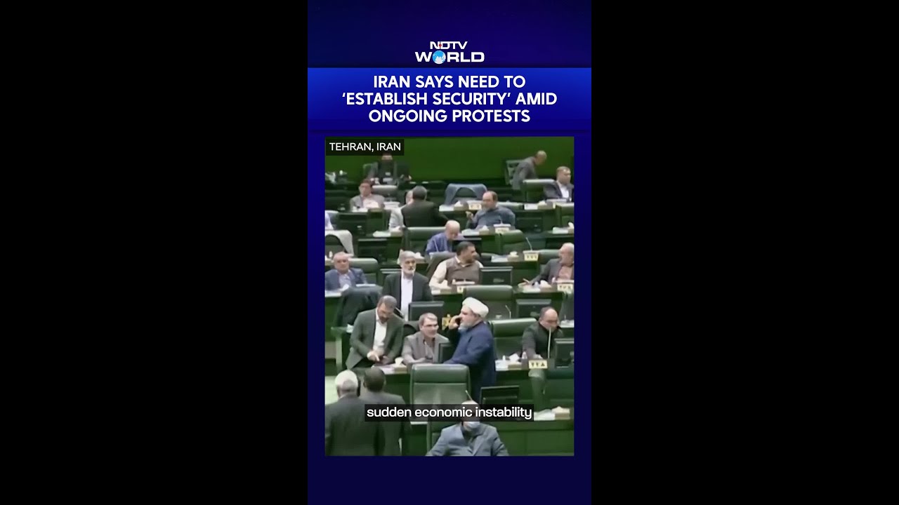 Iran Parliament Speaker Urges Establishing Security As Protests Continue