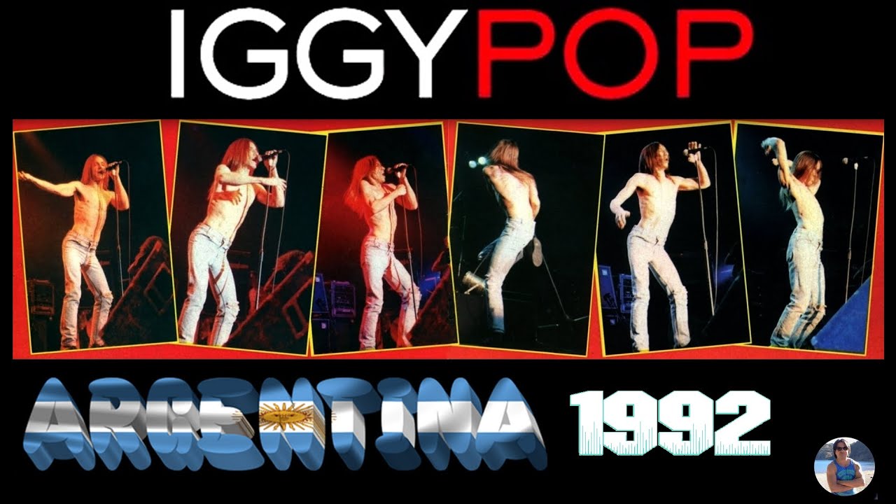 Iggy Pop - Live at Buenos Aires, Argentina (Estadio Obras 14/08/1992)