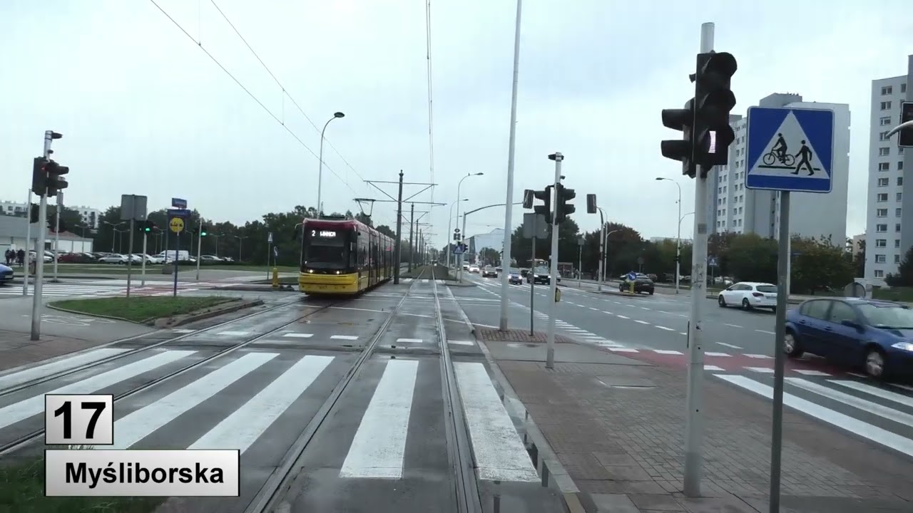 Tramwaje Warszawa 2024 Linia 17