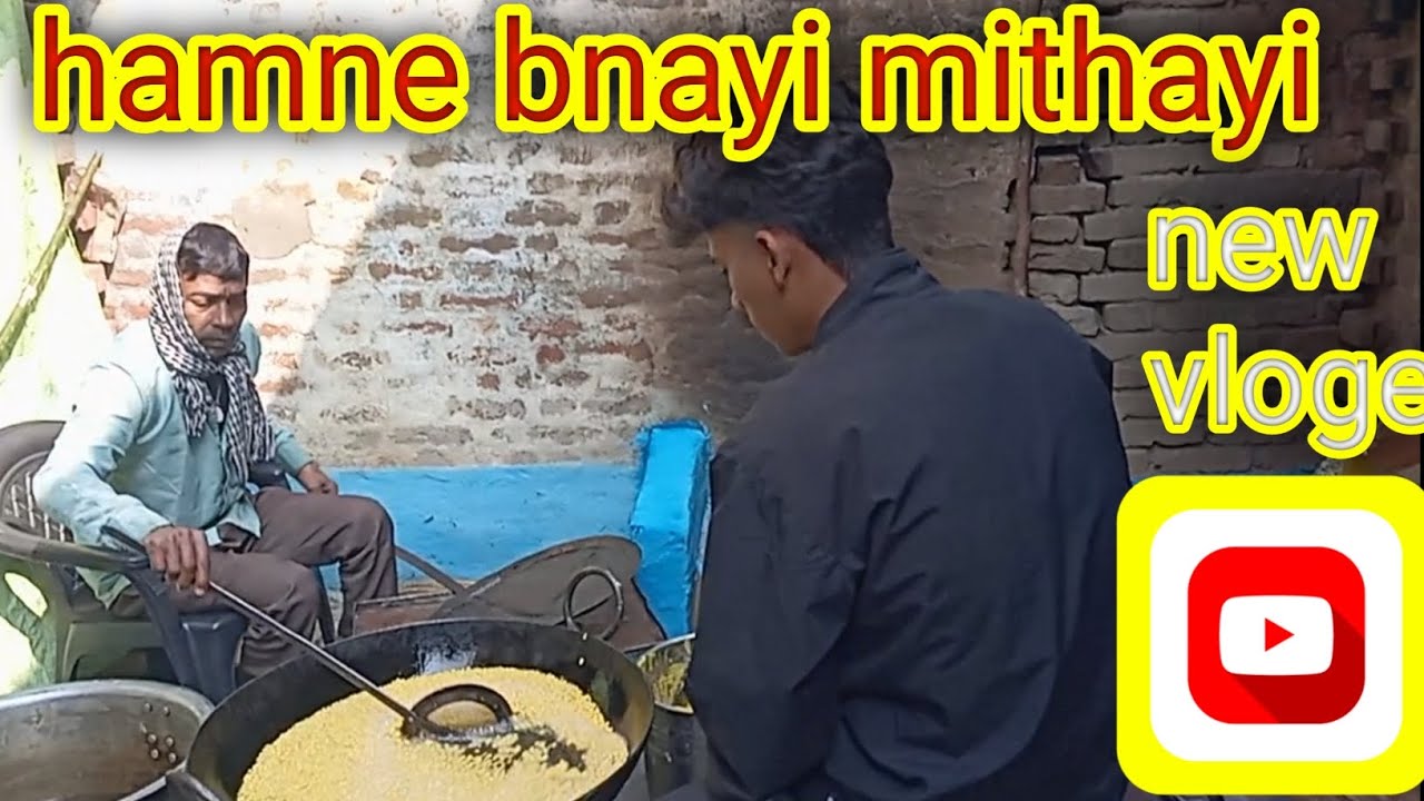 Aaj bnaye laddu or gulabjamun😋