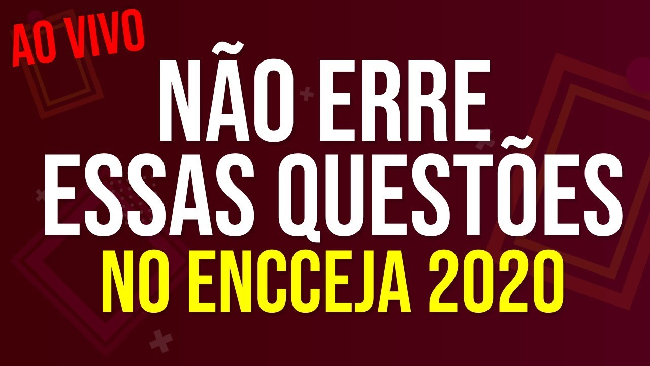 Questões que você NÃO PODE ERRAR no ENCCEJA 2020 | Questões de NÚMEROS DECIMAIS da PROVA!
