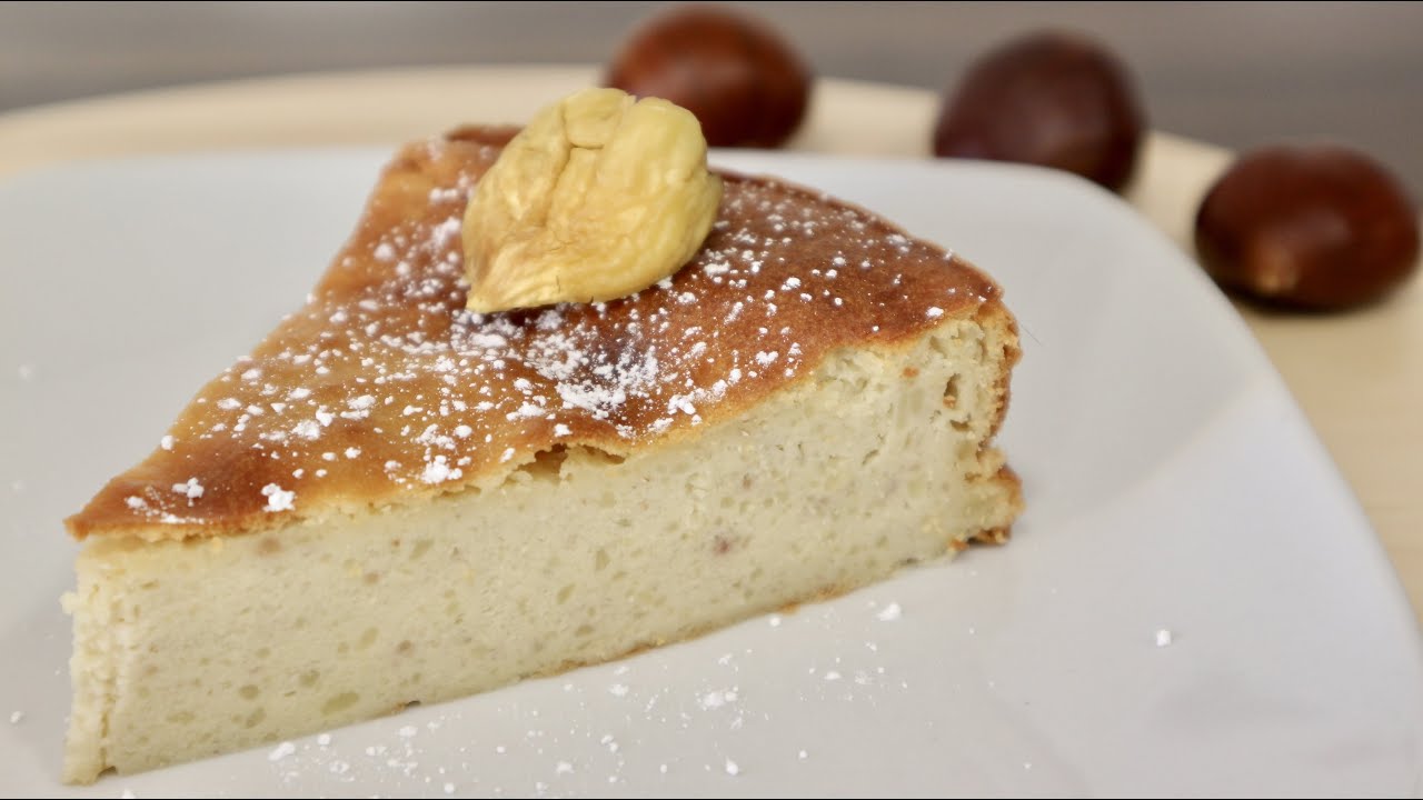 TARTA DE QUESO Y CASTAÑA, FÁCIL Y SÚPER OTOÑAL