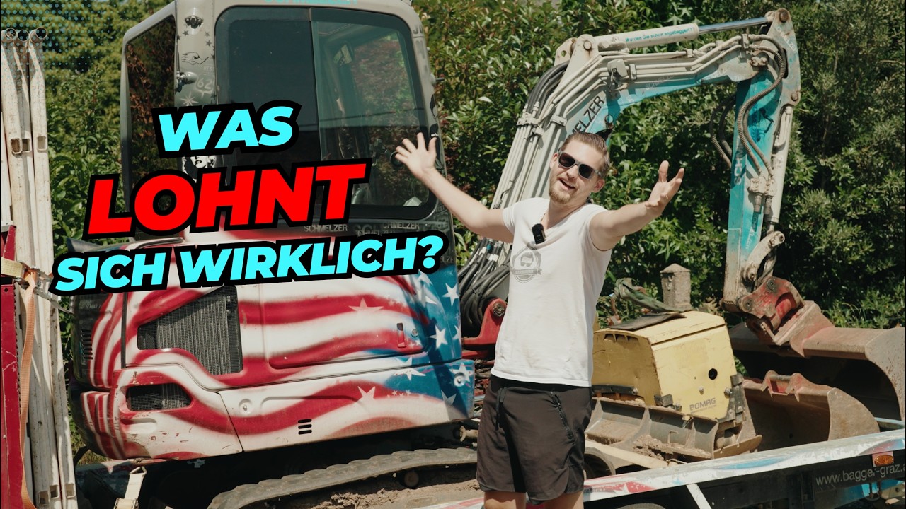 Baumaschinen mieten oder kaufen? Das musst du wissen!