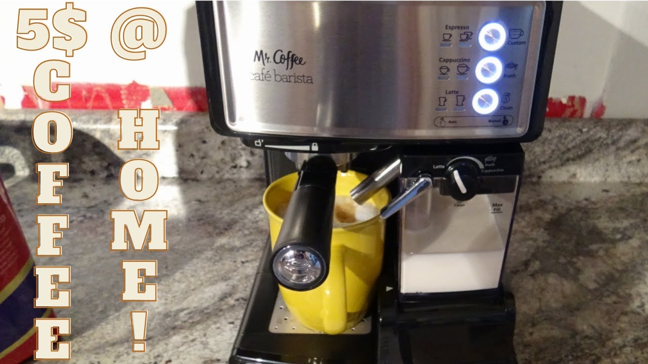Mr. Coffee Cafe Barista Unboxing and How To Use