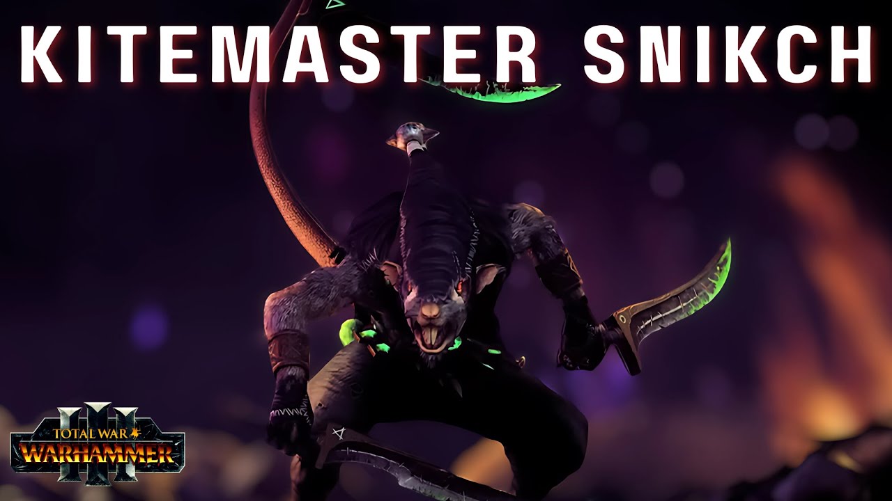 Orc Kiting┃ Deathmaster Snikch - Immortal Empires #1┃Warhammer 3