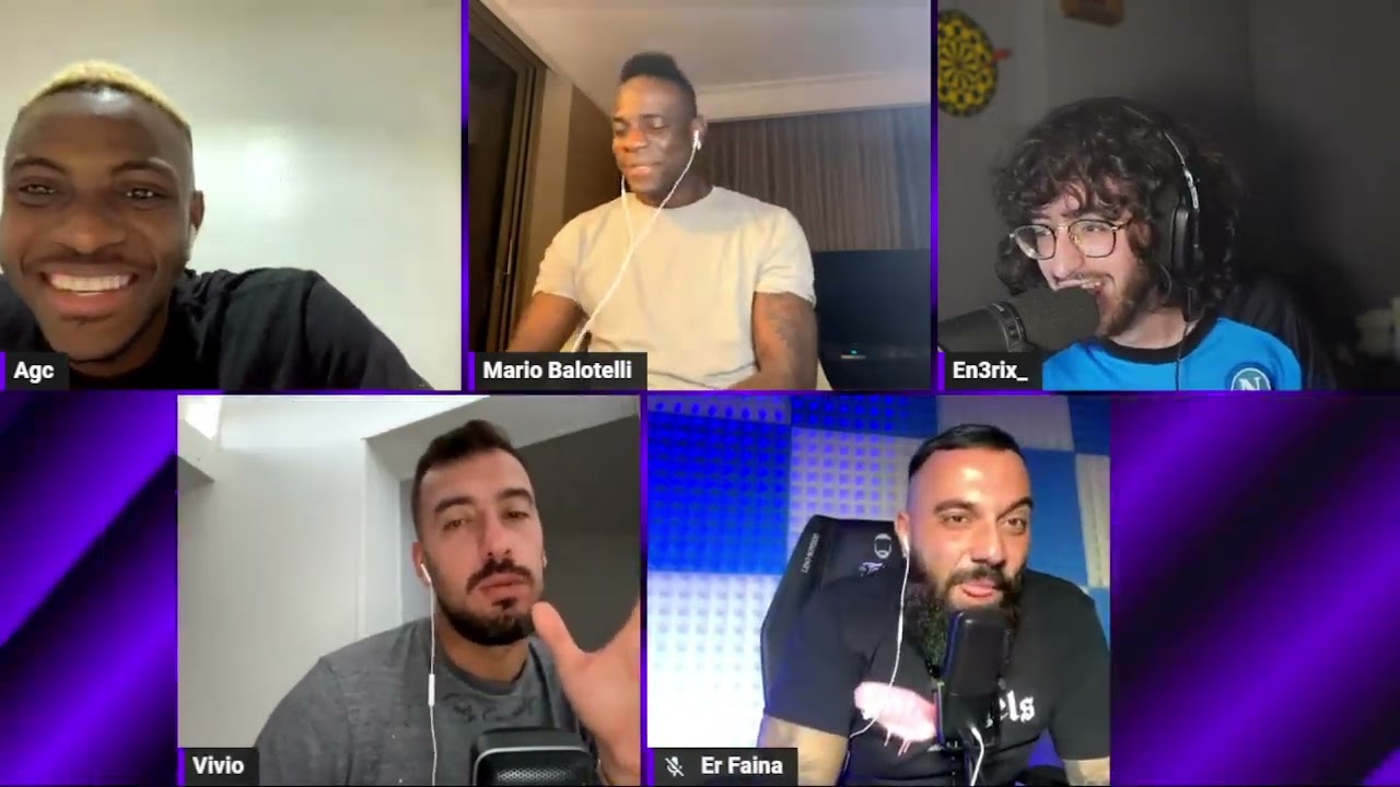 🔴 OSIMHEN INTERVISTATO SENZA FILTRI DA BALOTELLI SU TVPLAY!