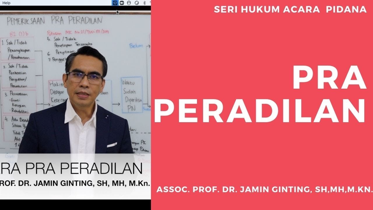 PROSEDUR PRAPERADILAN