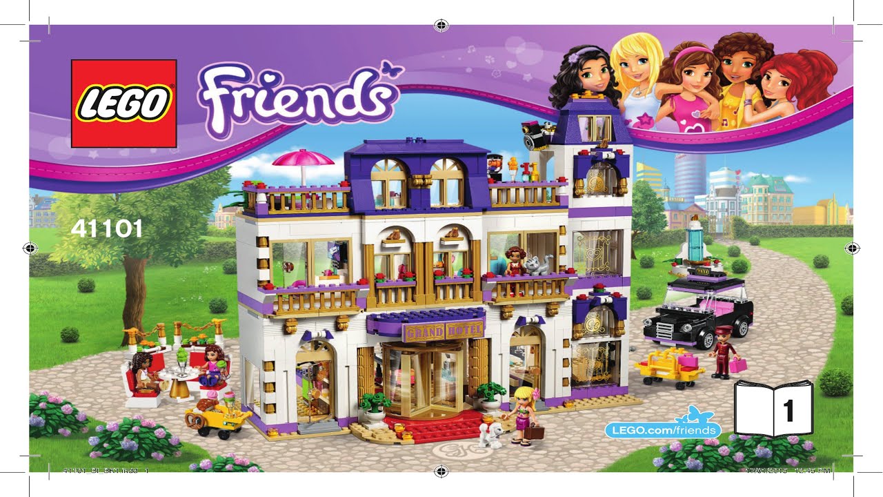 LEGO Instructions - Friends - 41101 - Heartlake Grand Hotel - Heartlake City (All Books)