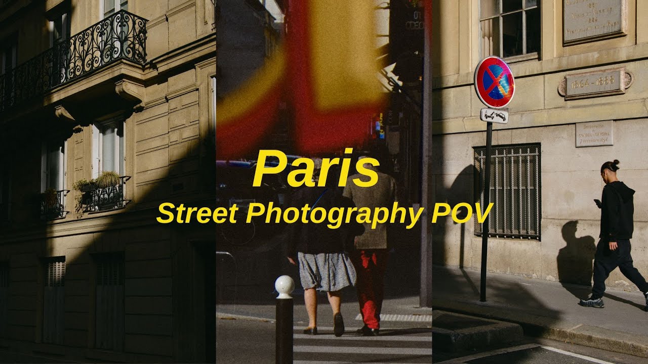Une Sortie Street Photo Calme à Paris - Street Photo POV
