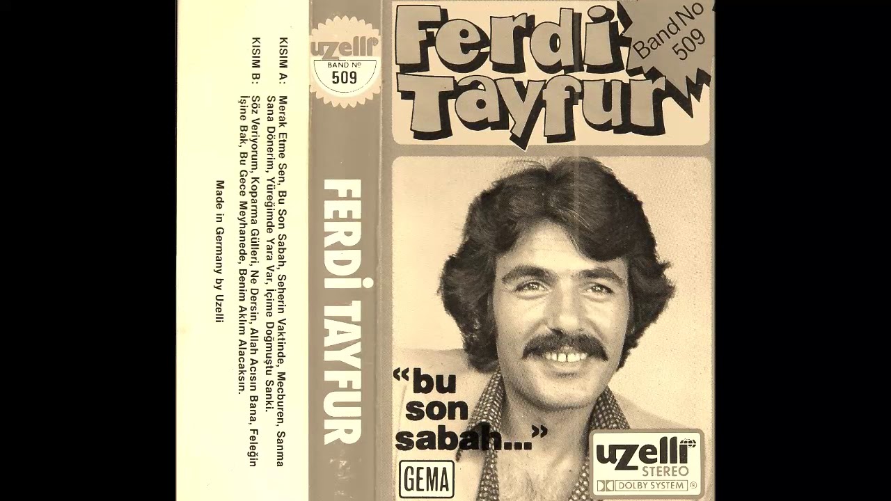 1980 bosver diyorlar cengiz tekin ferdi tayfur versiyon aynisi