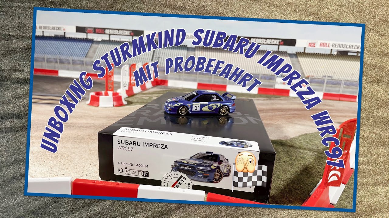 DR!FT: Unboxing Sturmkind Subaru Impreza WRC97 mit Probefahrt