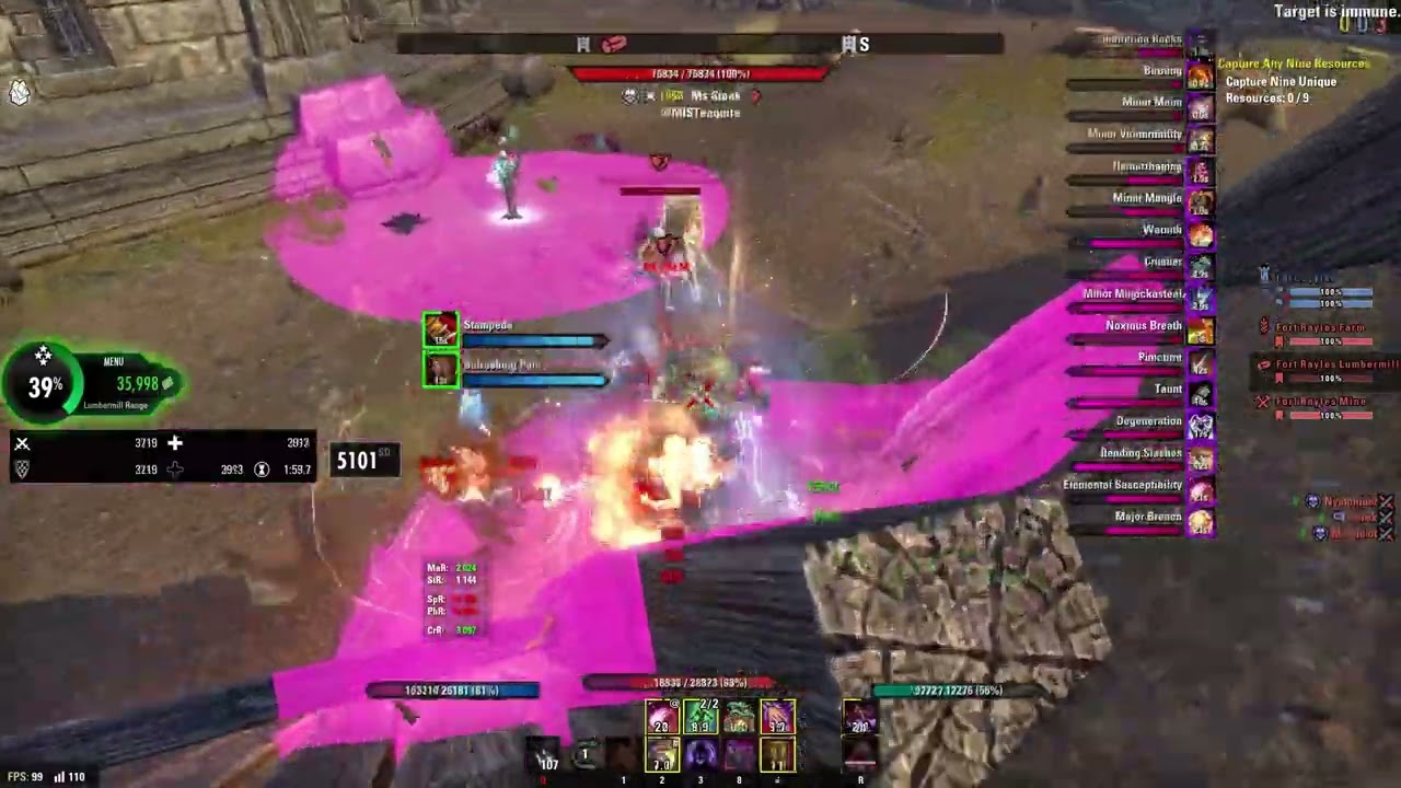 Dark Cloak Looking Kinda Good Actually | Ranged Magicka Nightblade PvP | Elder Scrolls Online U39