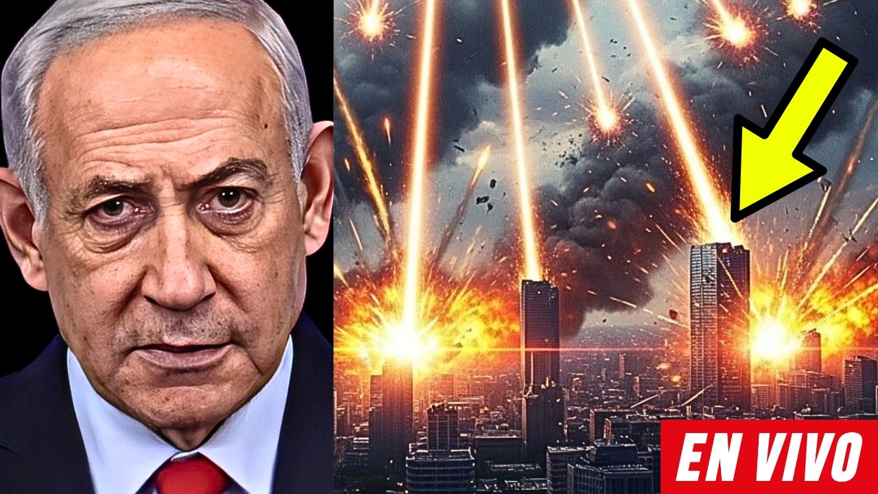 🚨 EN VIVO NOTICIAS: ATAQUE HIPERSÓNICO A ISRAEL! GUERRA TOTAL IRÁN VS EEUU! TRUMP RUSIA