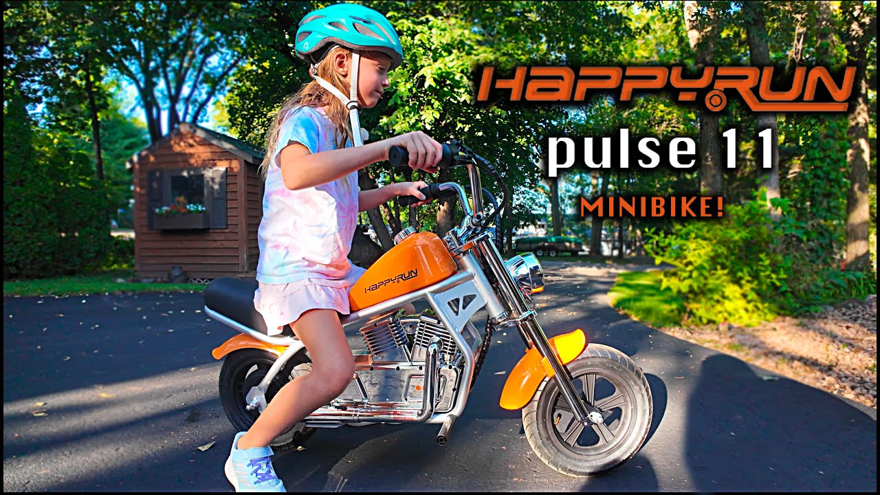 HappyRun pulse 11 Electric Kids Motorcycle is a fun for all!