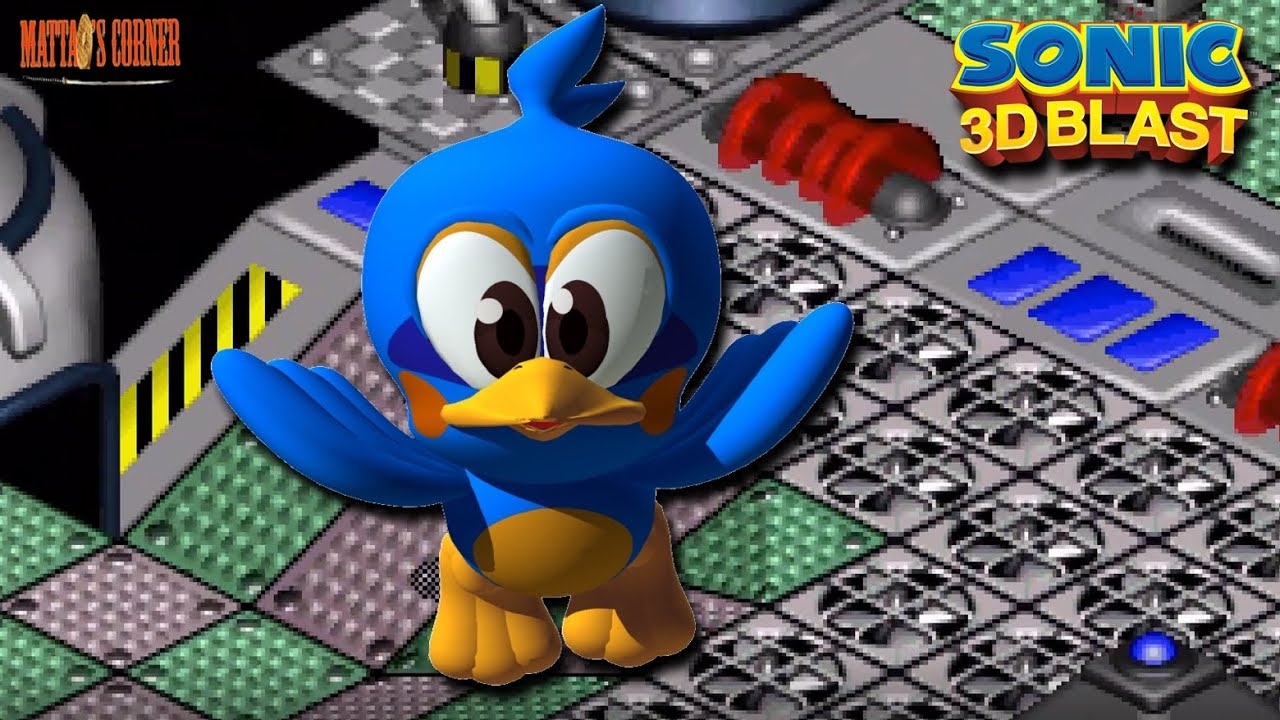 A Factory of Badniks | Sonic 3D Blast/Flickies' Island 100% RUN (Sega SATURN vers.) #6